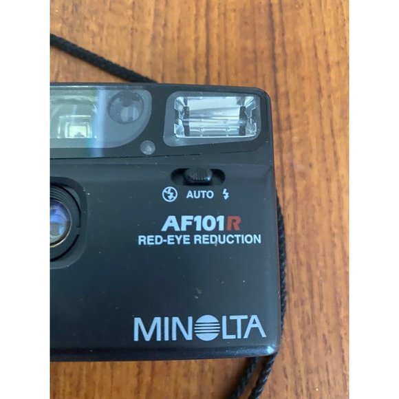 Minolta AF 35MM AF101R Point Shoot Film Camera Red Eye Reduction - Picture 2 of 8